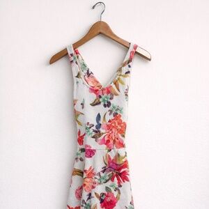 Pull&Bear Floral Fit & Flare Dress